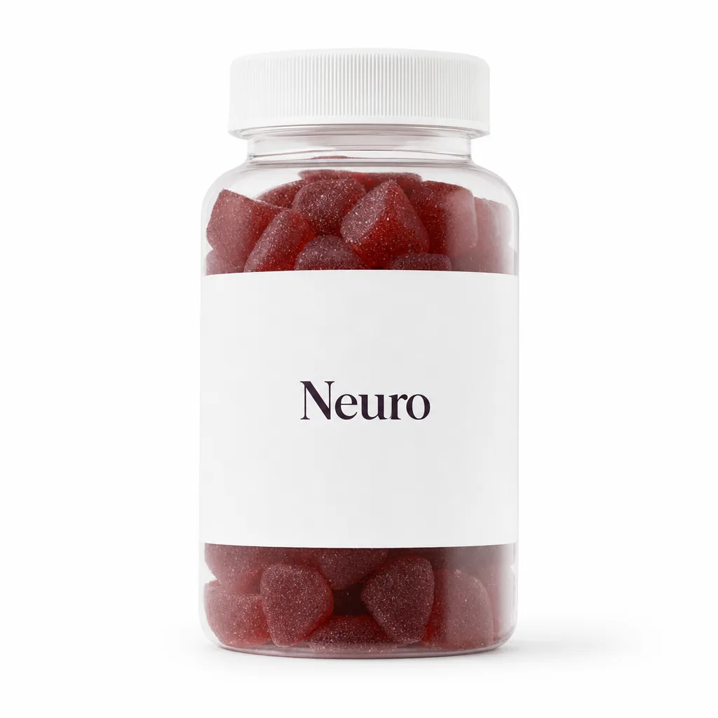 Neuro saffron gummy for nighttime routine support and calmer mornings